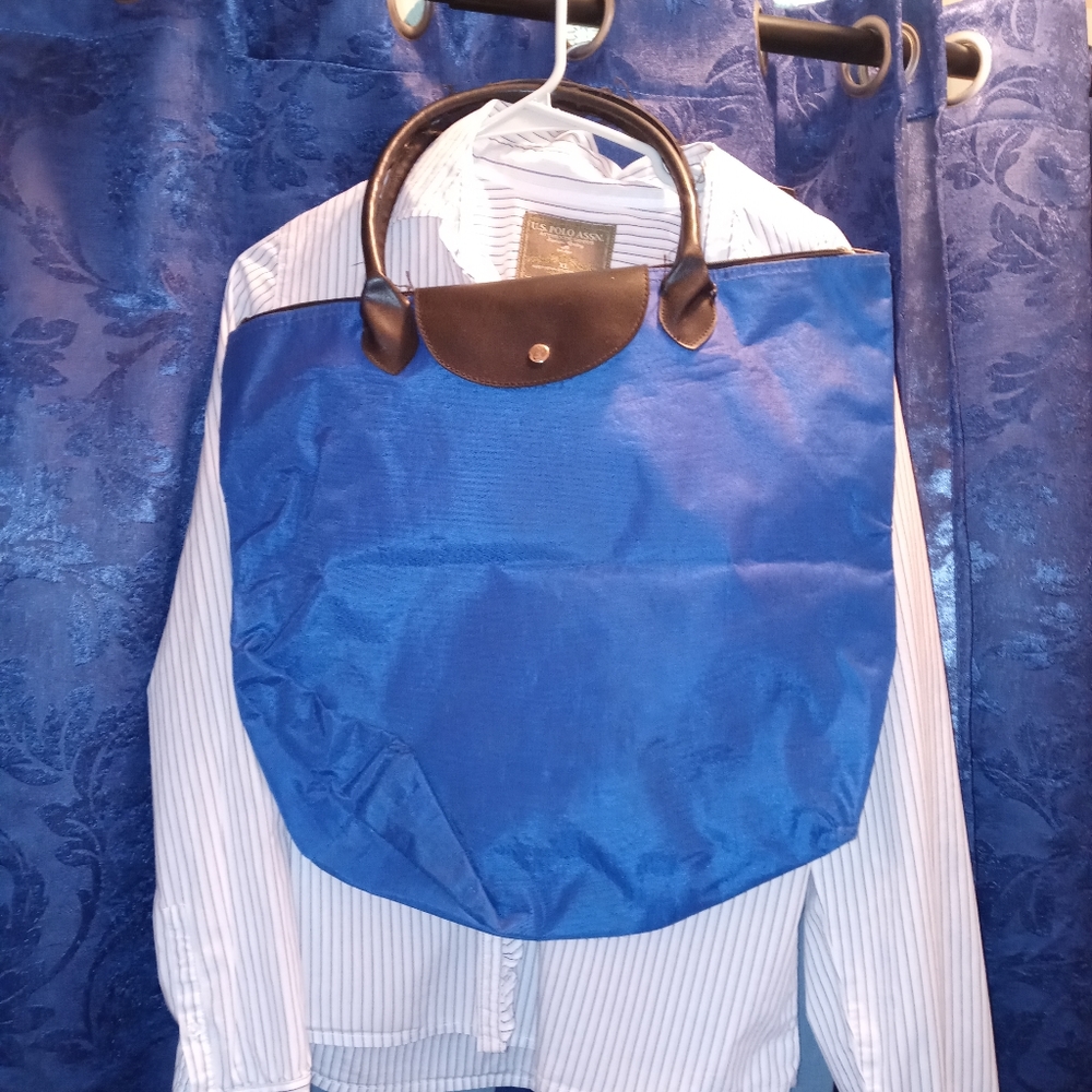 Blue Tote Bag